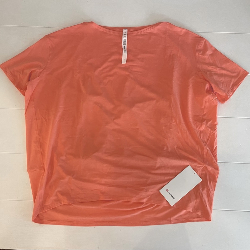 Back in action short sleeve Lululemon shirt